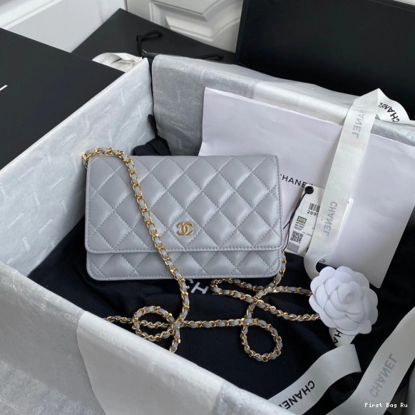 Firstbag Ru NEW EDITION WALLET CHAIN LAMBSKIN CHANEL 0717